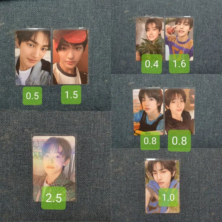 [BUNJANG] Courtes Photocard / 코르티스 포카 개별 양도 주훈건호마틴제임스성현