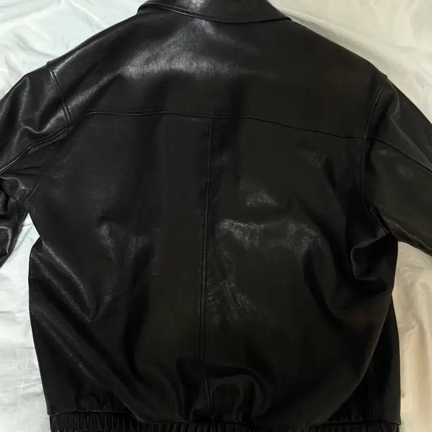 [BUNJANG] SEW Leather Blouson Jacket / sew 레더 블루종 자켓 3사이즈