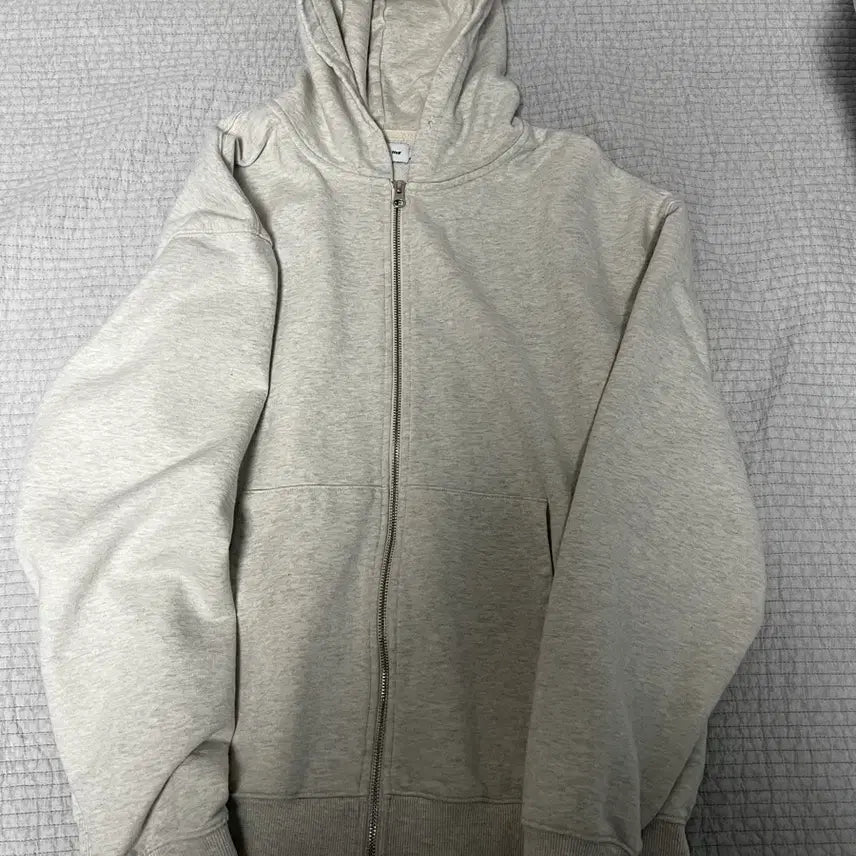 [BUNJANG] Steady&Everywhere Oatmeal Hooded Zip-up / 스테디에브리웨어 오트밀 후드집업