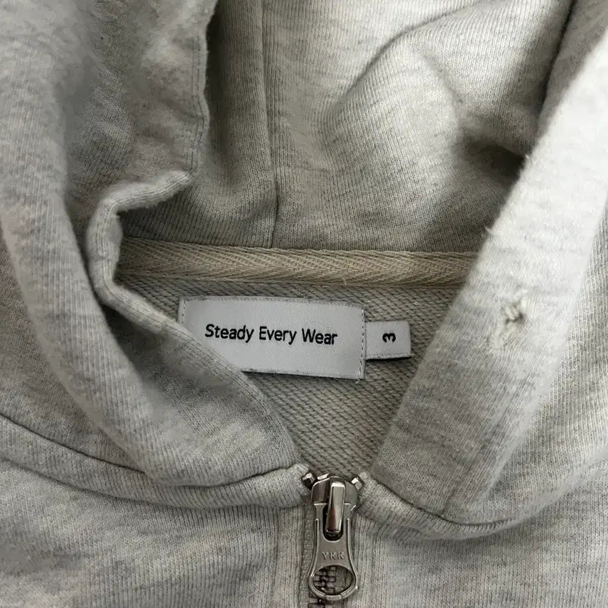 [BUNJANG] Steady&Everywhere Oatmeal Hooded Zip-up / 스테디에브리웨어 오트밀 후드집업