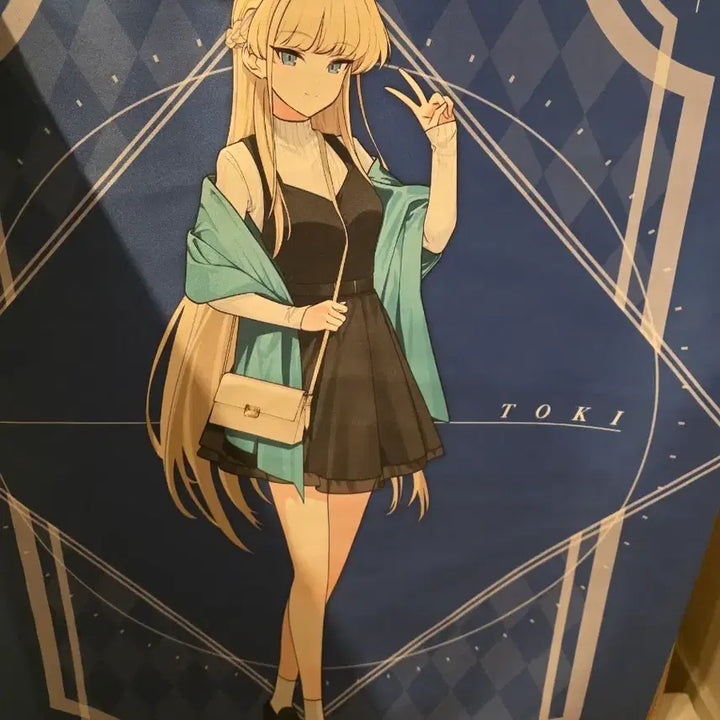 [BUNJANG] Blue Archive Toki Autumn Cafe Collaboration Tapestry / 블루아카이브 토키 가을 카페 콜라보 태피스트리 팝니다.