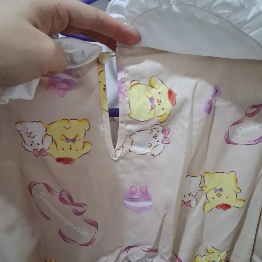 [BUNJANG] Lolita Pompompurin Dress / 양산형 폼폼푸린 원피스