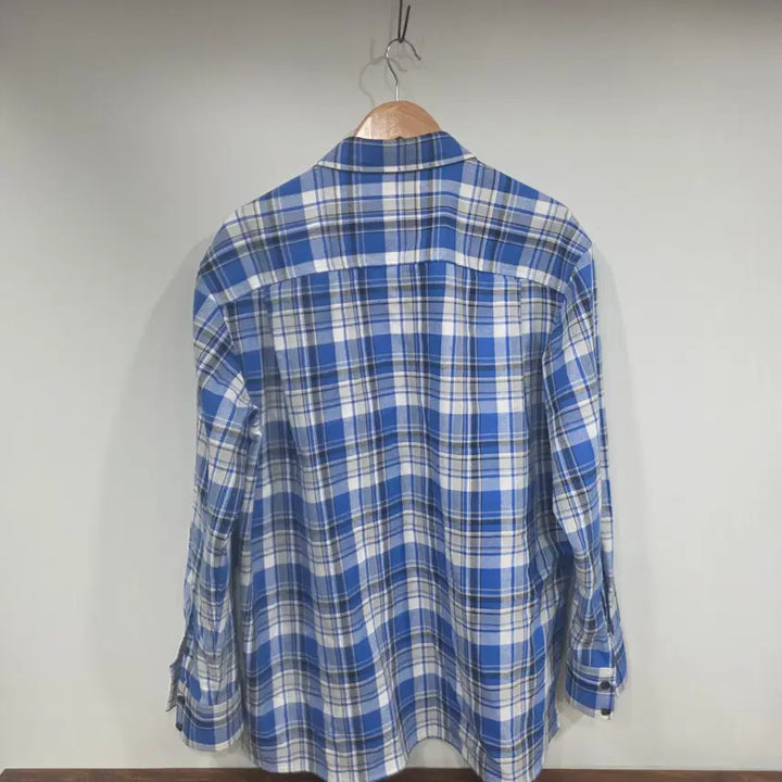[BUNJANG] System Homme Checkered Shirt / 시스템옴므 100사이즈 체크셔츠