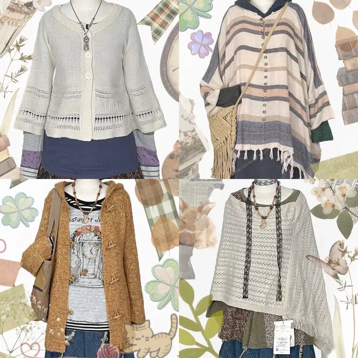 [BUNJANG] Vintage Y2K Ethnic Lace Skirt / 일본빈티지y2k에스닉히피모리걸하구미룩셔링레이스스커트치마가디건원피스나시니트