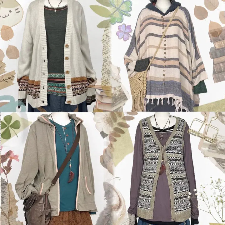 [BUNJANG] Vintage Y2K Ethnic Lace Skirt / 일본빈티지y2k에스닉히피모리걸하구미룩셔링레이스스커트치마가디건원피스나시니트