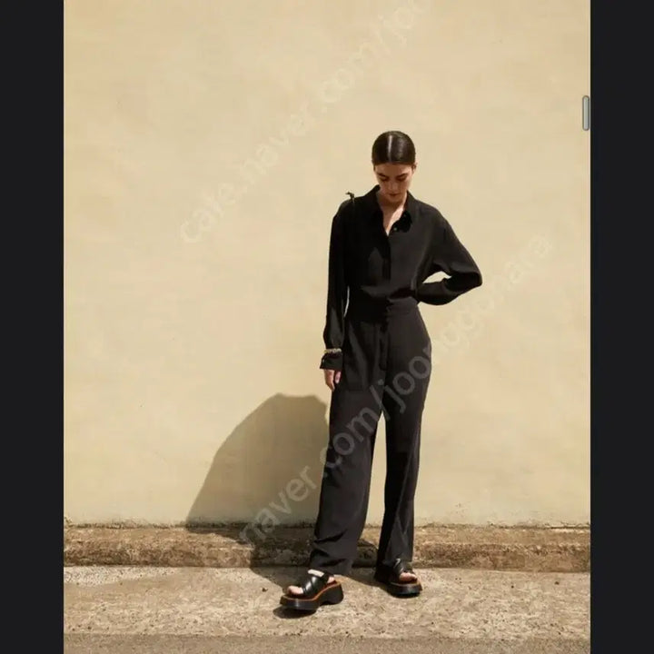 [BUNJANG] ORR Lulu Jumpsuit (Black, Long M) / 22만원짜리 ORR orr 오르 루 점프수트(-5kg효과)