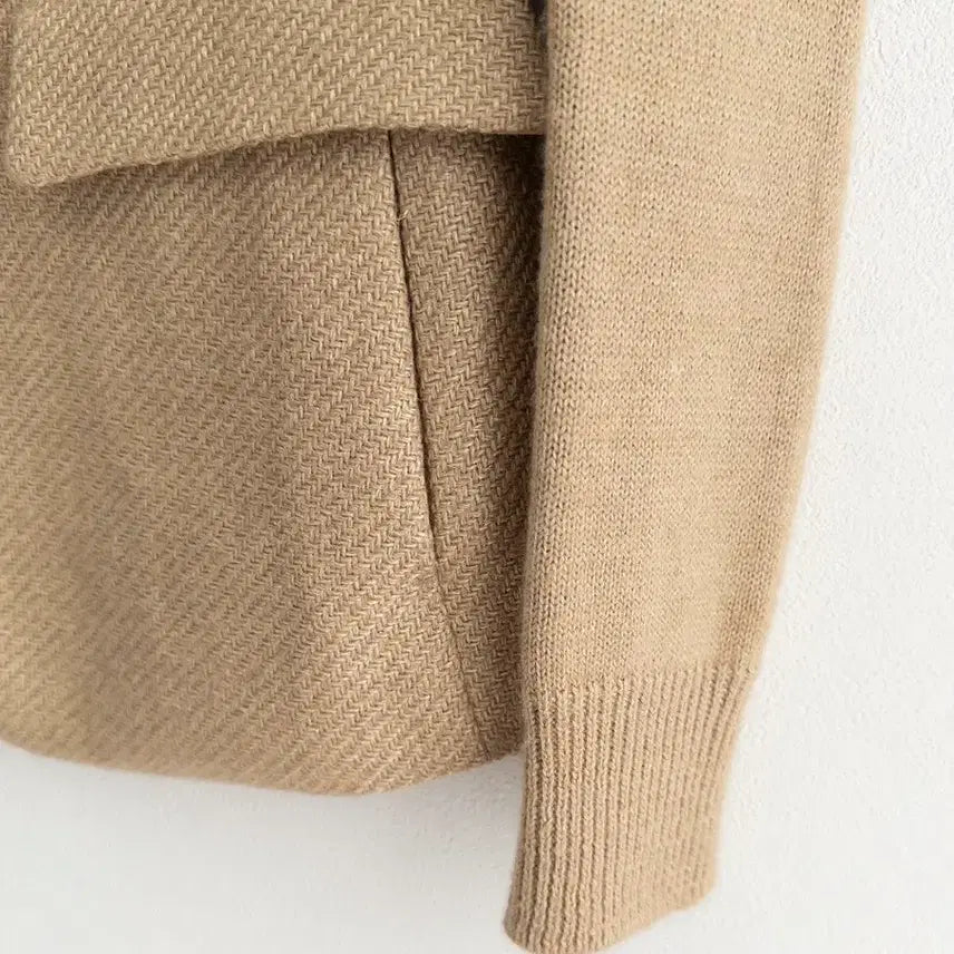 [BUNJANG] Loro Piana Cashmere Jacket - Beige - Size 38 / 로로피아나 캐시미어 자켓