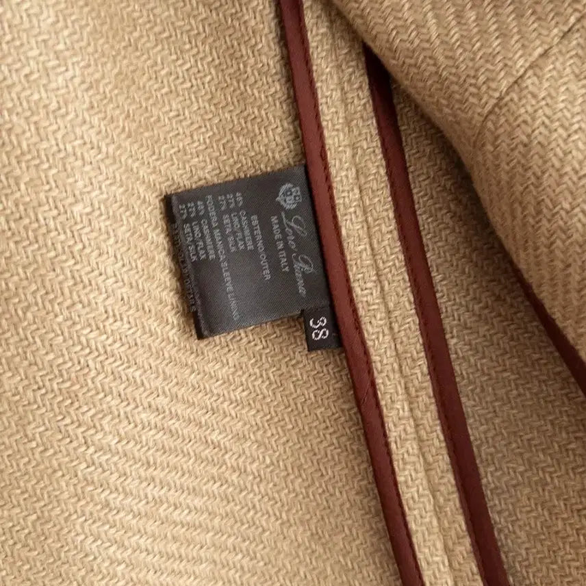 [BUNJANG] Loro Piana Cashmere Jacket - Beige - Size 38 / 로로피아나 캐시미어 자켓