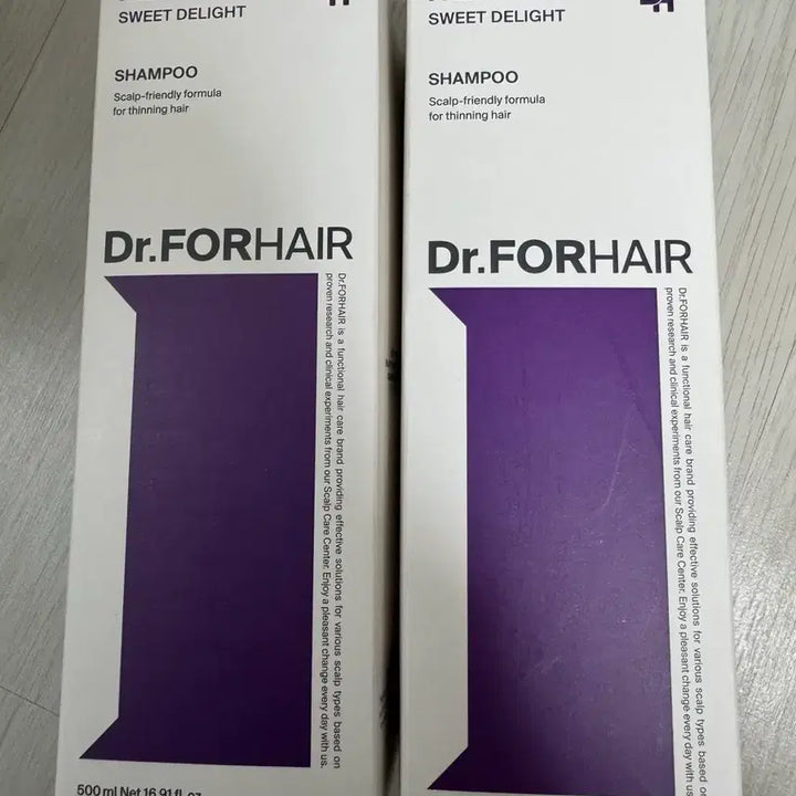 [BUNJANG] Dr.FORHAIR Heritage Shampoo Bundle Set / (미개봉)닥터포헤어 헤리티지 샴푸 500ml 2개 일괄판매