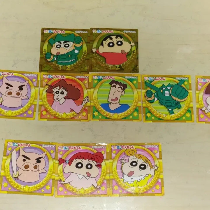 [BUNJANG] Crayon Shin-chan Choco Pie Stickers &amp; Jelly Ttibuseal / 짱구 초코비 스티커&amp;젤리 띠부씰