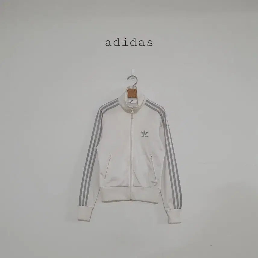 [BUNJANG] Adidas Firebird Big Logo Track Jacket White / No.26032915 아디다스 파이어버드 빅로고 삼선져지 트랙탑 화이트