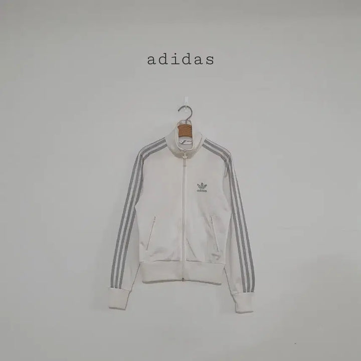 [BUNJANG] Adidas Firebird Big Logo Track Jacket White / No.26032915 아디다스 파이어버드 빅로고 삼선져지 트랙탑 화이트