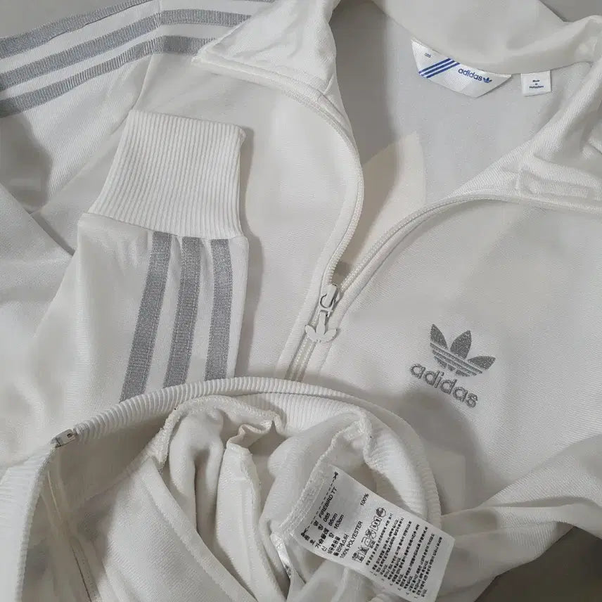 [BUNJANG] Adidas Firebird Big Logo Track Jacket White / No.26032915 아디다스 파이어버드 빅로고 삼선져지 트랙탑 화이트