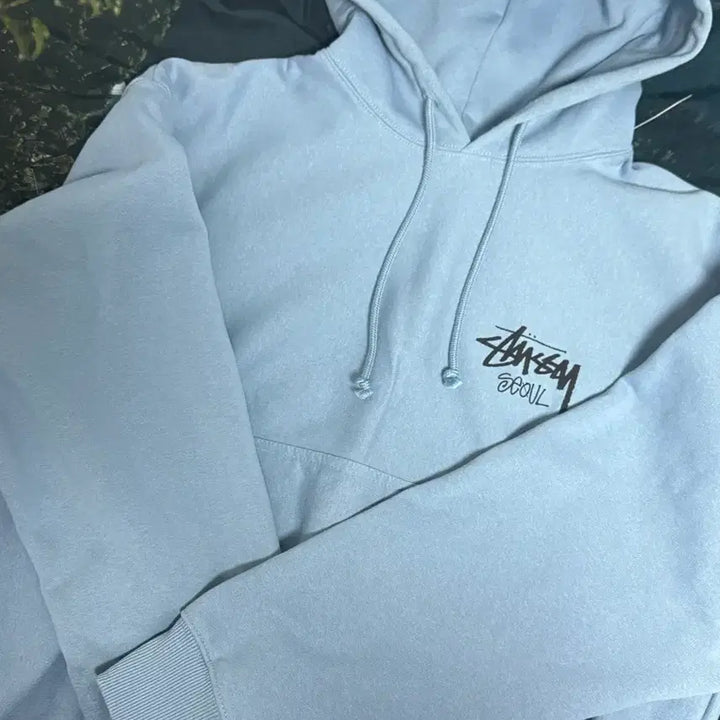 [BUNJANG] Stussy Seoul Exclusive Hoodie Slate / [L] 스투시 스탁 서울 익스클루시브 후드 슬레이트 slate