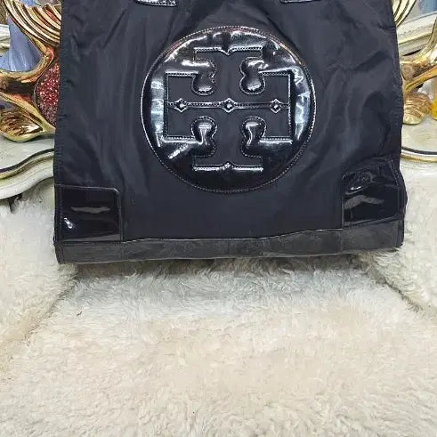 [BUNJANG] Tory Burch Fabric Shoulder Bag / 토리버치 블랙 패브릭 숄더백