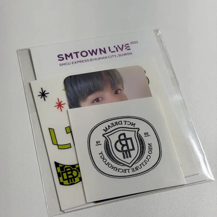 [BUNJANG] NCT Dream Jeno SMTOWN 2022 Tattoo Sticker Set / 엔시티 드림 제노 슴콘 SMTOWN 2022 타투 스티커 세트
