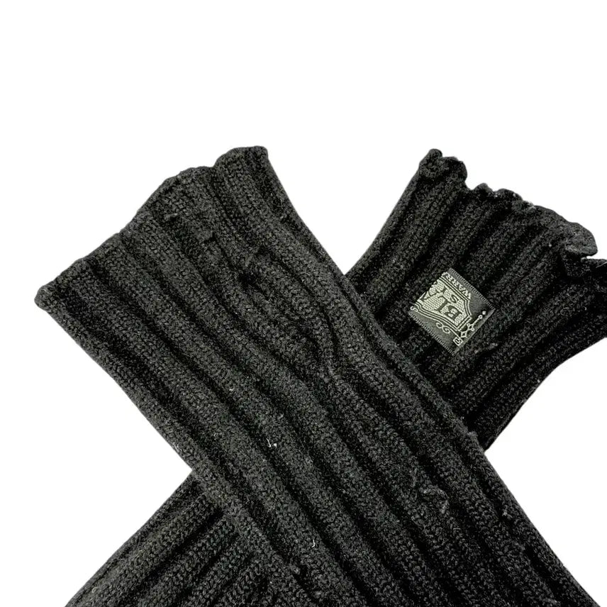 [BUNJANG] 블랙사인 핸드니트(워머)BLACK SIGN HAND KNIT WARMER / 블랙사인 핸드니트(워머)BLACK SIGN HAND KNIT WARMER