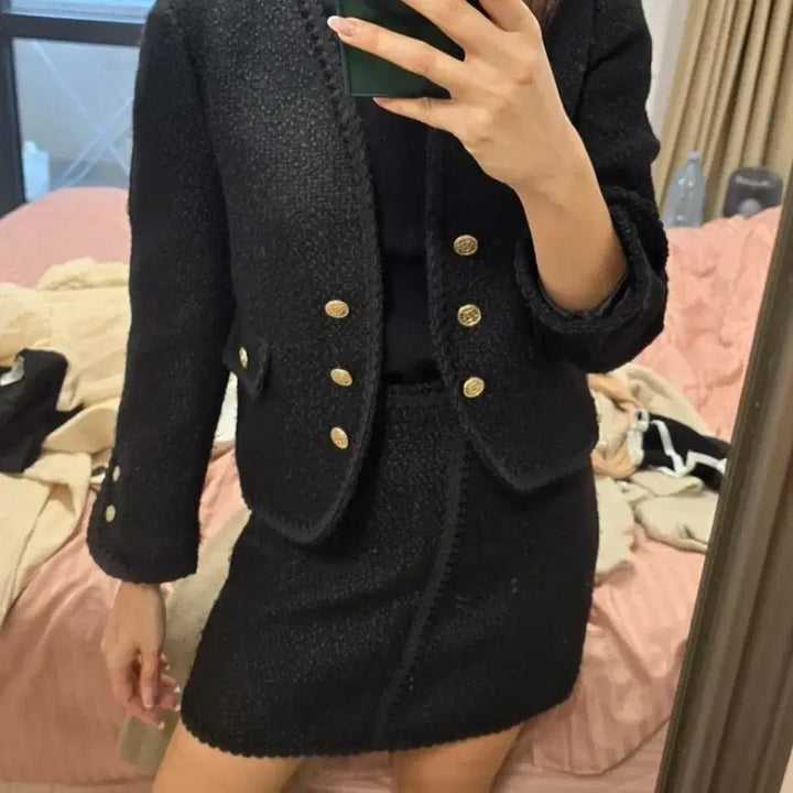 [BUNJANG] ZARA Tweed Set / 자라 ZARA 트위드 셋업