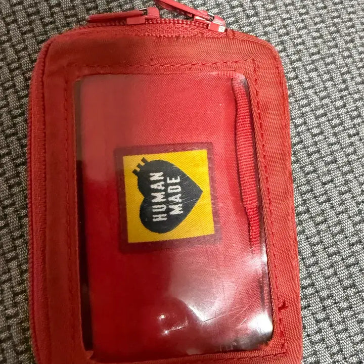 [BUNJANG] Human Made Military Card Case Red / 휴먼 메이드 밀리터리 카드 케이스 레드