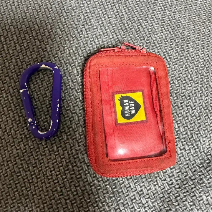 [BUNJANG] Human Made Military Card Case Red / 휴먼 메이드 밀리터리 카드 케이스 레드