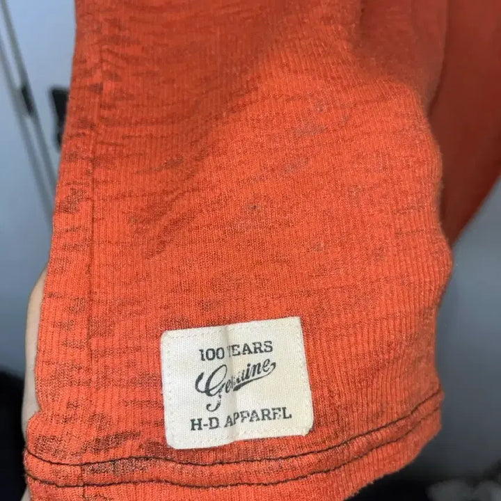 [BUNJANG] Vintage Harley-Davidson Henley Raglan T-shirt / 빈티지 할리데이비슨 레글런 헨리넥 티셔츠