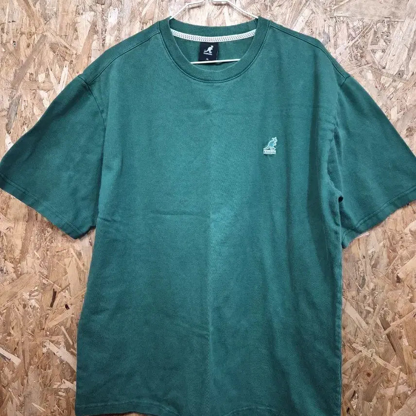 [BUNJANG] KANGOL Green Oversized T-Shirt XL / [KANGOL 캉골 그린 반팔티 / 백프린트 / XL / 오버핏]
