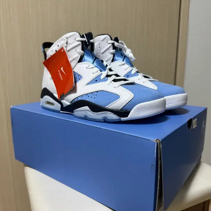 [BUNJANG] Nike Jordan 6 University Blue Sneakers / 조던6 유니버시티 블루 265 새상품