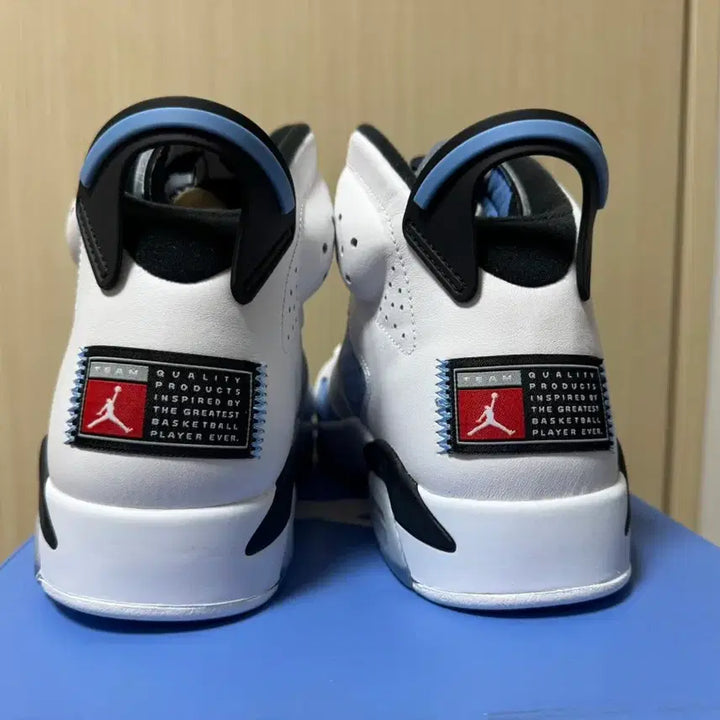 [BUNJANG] Nike Jordan 6 University Blue Sneakers / 조던6 유니버시티 블루 265 새상품