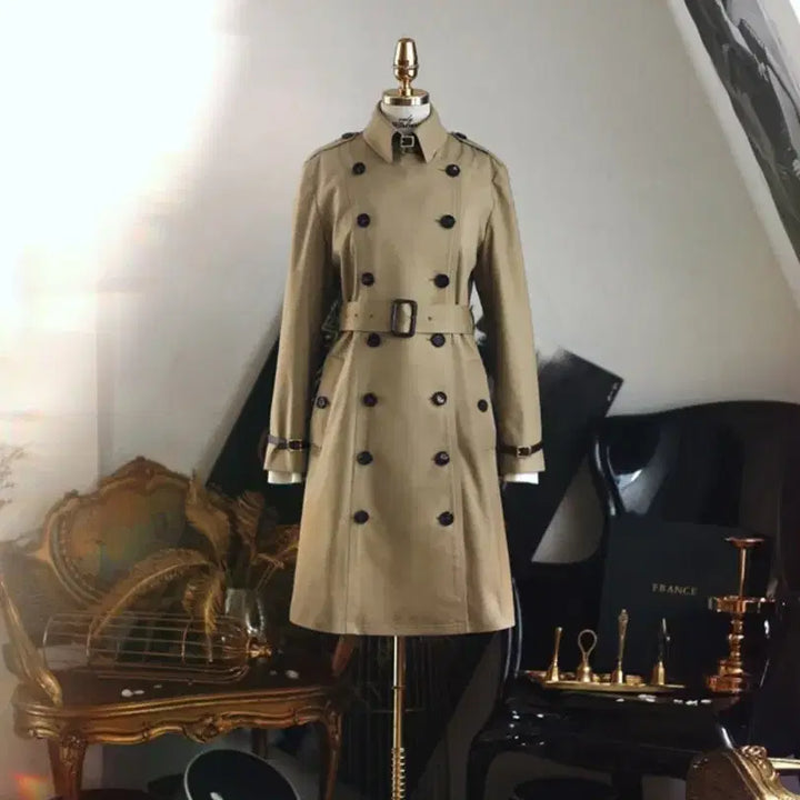 [BUNJANG] Milkcocoa Trench Coat Bundle Set / (일부 새상품 택있음,39->30)밀크코코아 제작 트렌치코트 2개