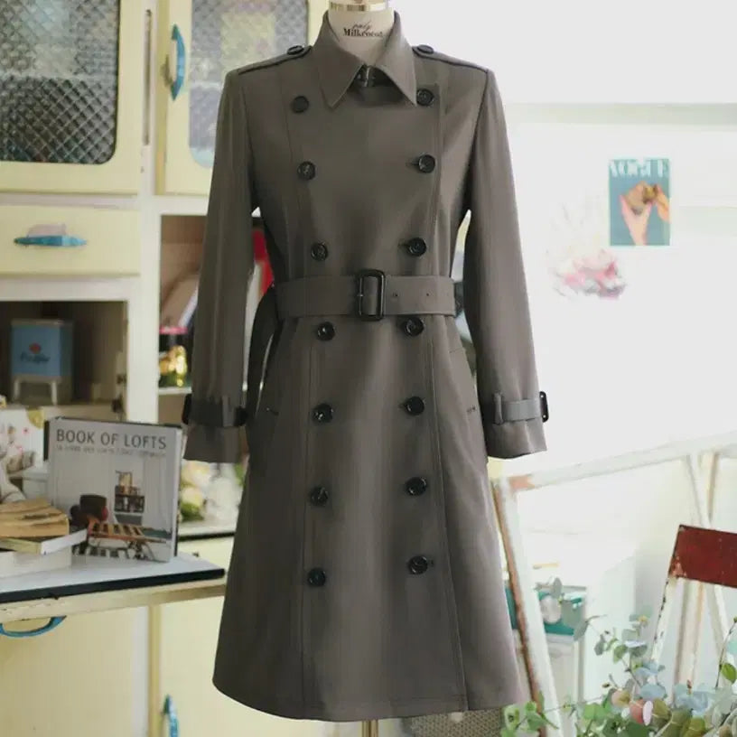 [BUNJANG] Milkcocoa Trench Coat Bundle Set / (일부 새상품 택있음,39->30)밀크코코아 제작 트렌치코트 2개