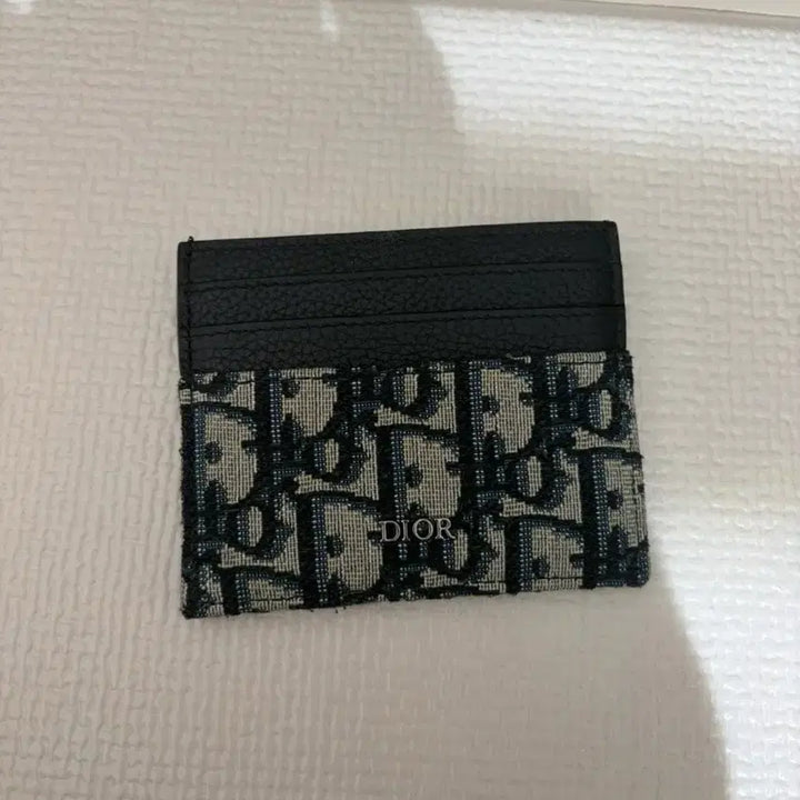 [BUNJANG] Dior Card Holder - Cream Full Package / {크림 풀구성품}디올 카드지갑 새상품급