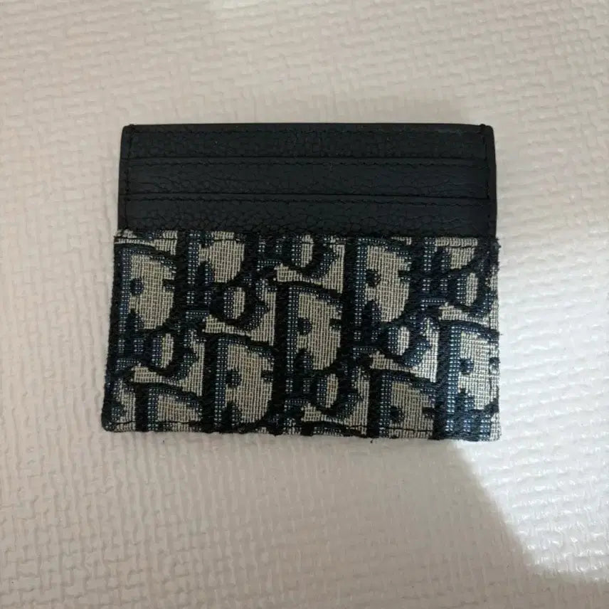 [BUNJANG] Dior Card Holder - Cream Full Package / {크림 풀구성품}디올 카드지갑 새상품급