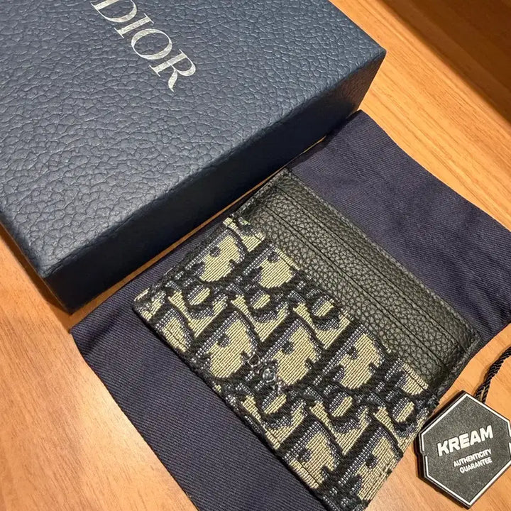 [BUNJANG] Dior Card Holder - Cream Full Package / {크림 풀구성품}디올 카드지갑 새상품급