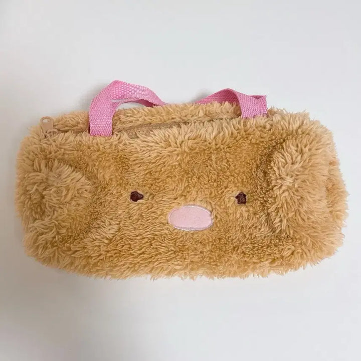 [BUNJANG] Sumikko Gurashi Tonkatsu Plush Doll / 정품 스밋코구라시 돈카츠 인형 (파우치 덤)