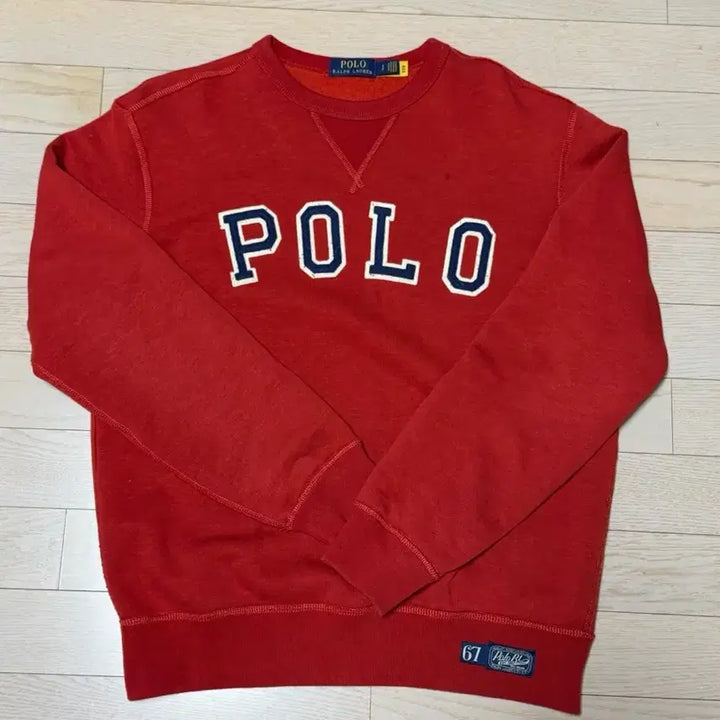 [BUNJANG] Polo Ralph Lauren Logo Fleece Sweatshirt / 폴로 랄프로렌 로고 맨투맨 (기모) (SP사이즈)