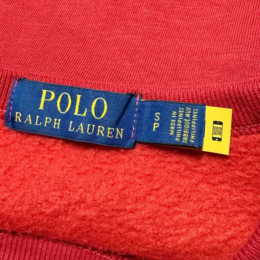 [BUNJANG] Polo Ralph Lauren Logo Fleece Sweatshirt / 폴로 랄프로렌 로고 맨투맨 (기모) (SP사이즈)