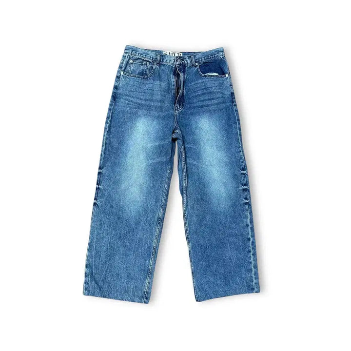 [BUNJANG] SATURD Denim Wide Pants / 세터 데님 와이드 팬츠 청바지