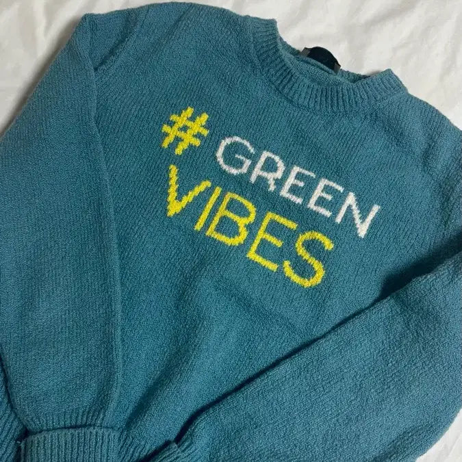 [BUNJANG] Herno Blue-Green Pullover Knit 40 / <봄맞이> Herno 에르노 풀오버 니트 40