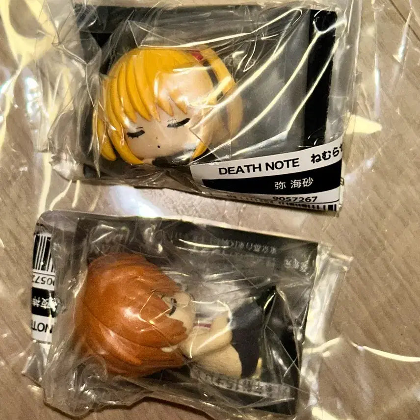 [BUNJANG] Death Note N, Light, Misa Bundle Set / 반다이 데스노트 네무라세타이 잠자는 시리즈 가챠 라이토 미사 일괄