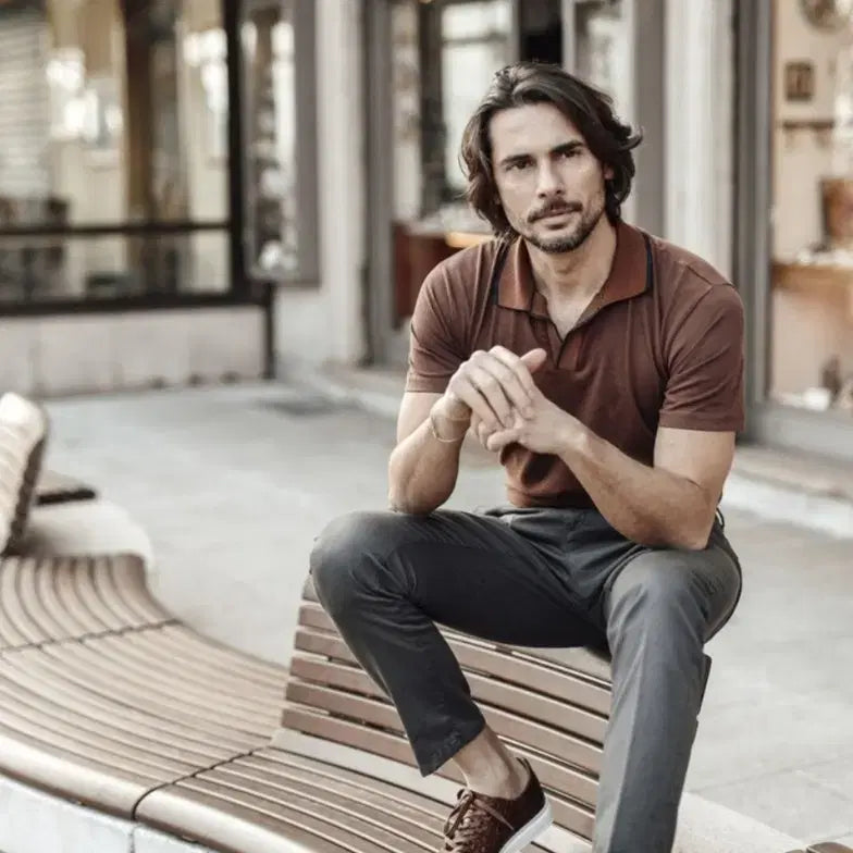 [BUNJANG] ARMEO.D Garment Dyed Chino Pants / 아르메오디 ARMEO.D 턴업 가먼트다잉치노팬츠 MADE IN ITALY