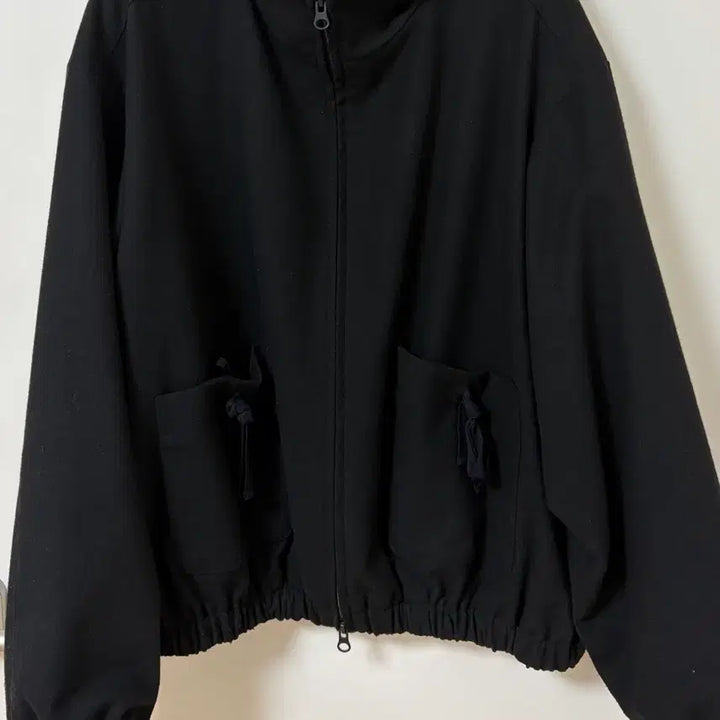 [BUNJANG] Haag Ribbon Blouson Jacket / 상태 좋음)헤이그 리본 블루종 블랙 Haag ribbon blouson