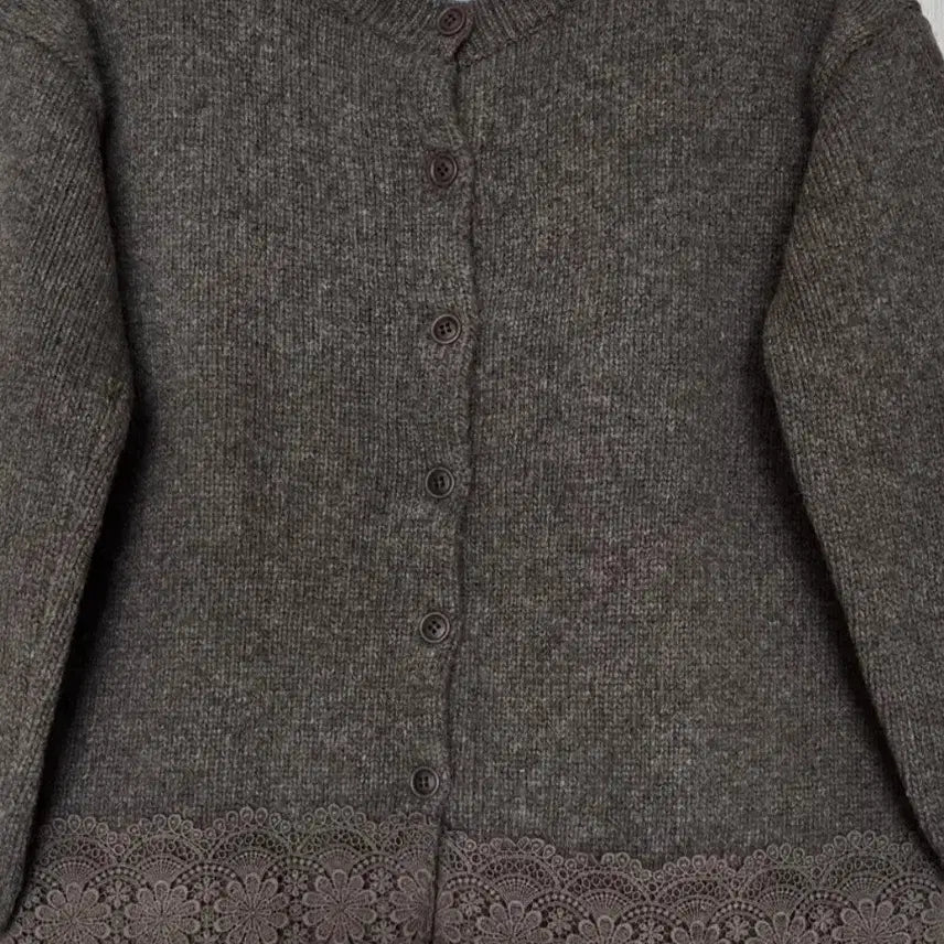 [BUNJANG] 2StoryJiny Natural Garden Wool Blend Cardigan / 프리~77/ 내추럴가든 투스토리지니 울 혼방 가디건