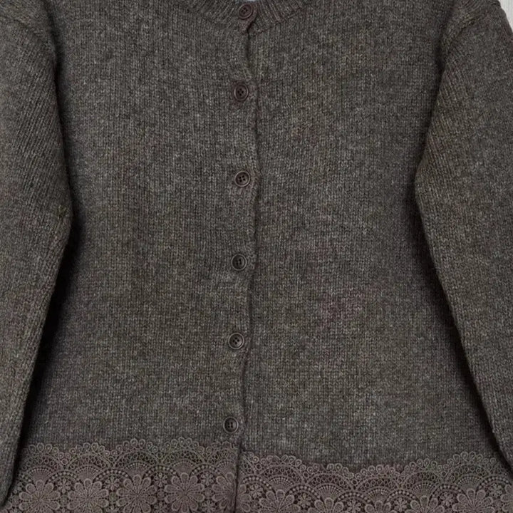 [BUNJANG] 2StoryJiny Natural Garden Wool Blend Cardigan / 프리~77/ 내추럴가든 투스토리지니 울 혼방 가디건