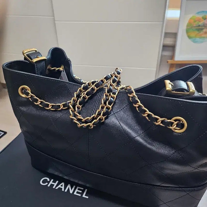 [BUNJANG] Chanel Leather Shoulder Bag / 샤넬 가죽 공방백 ㅡ22만원 급처