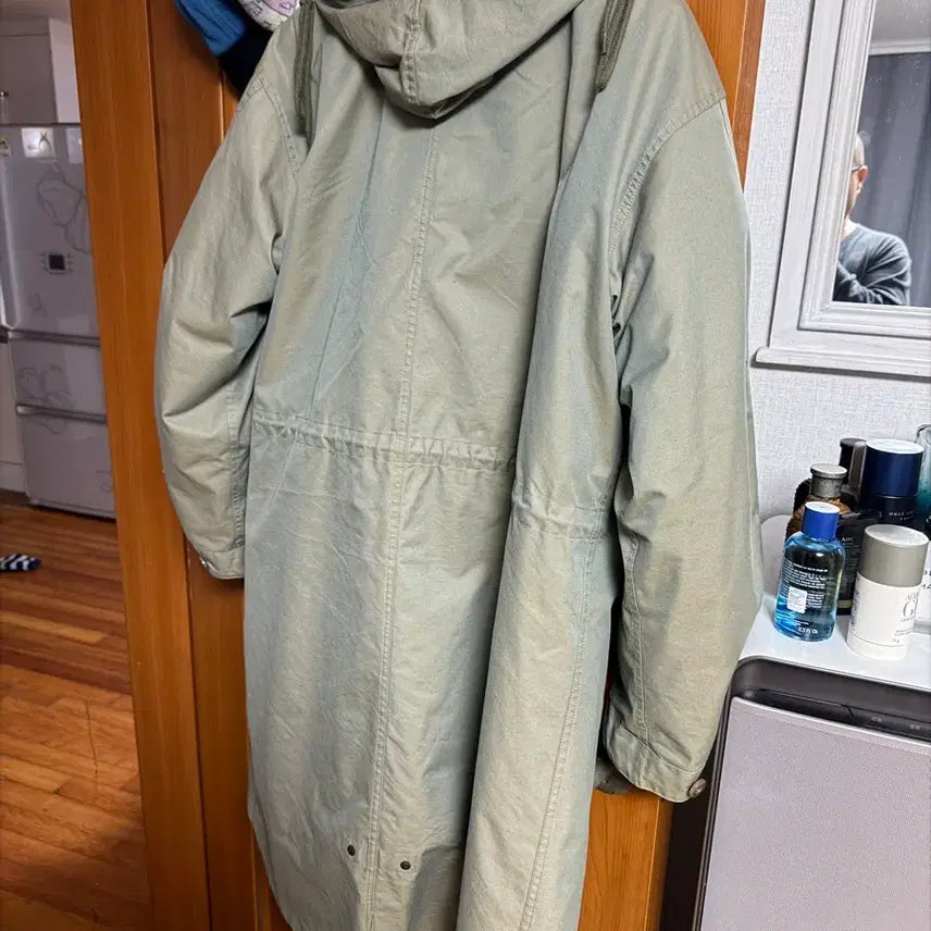 [BUNJANG] Begin202 Khaki Parka Coat / Begin202 브랜드의 개파카 스타일 코트