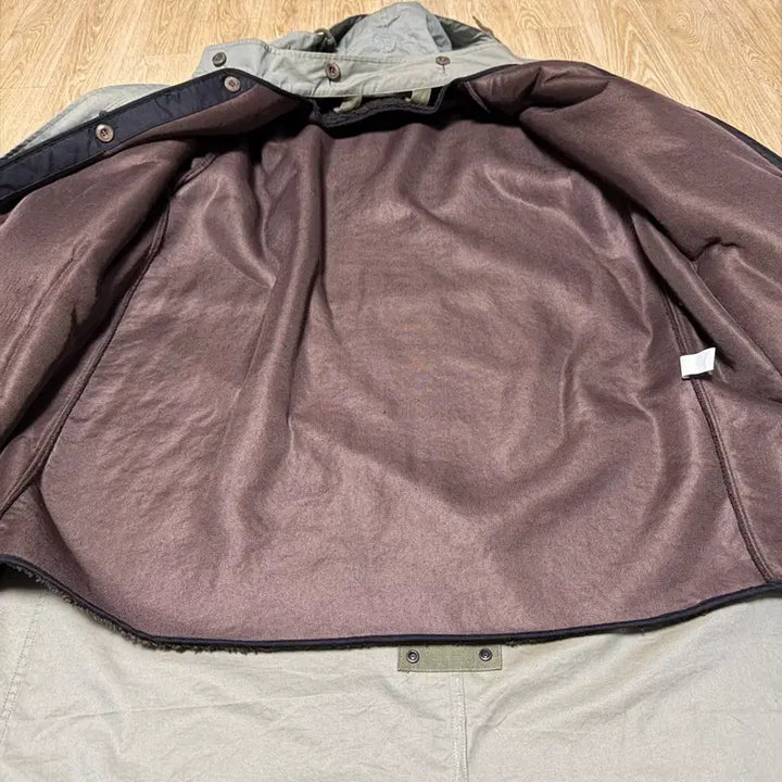 [BUNJANG] Begin202 Khaki Parka Coat / Begin202 브랜드의 개파카 스타일 코트