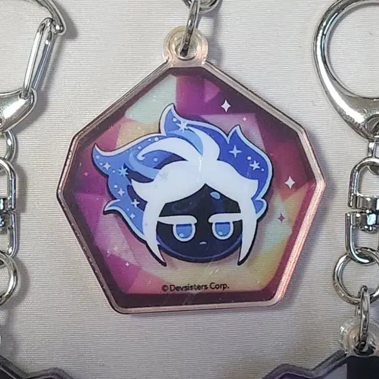 [BUNJANG] Cookie Run Stardust Cookie Acrylic Keyring / 쿠키런 킹덤 스타더스트 쿠키 아크릴 영혼석 키링 쿠킹덤