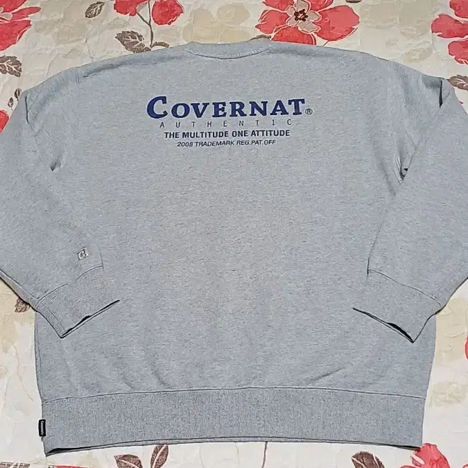 [BUNJANG] Covernat Oversized Sweatshirt / 커버낫 오버핏맨투맨 100 가슴62 기장70
