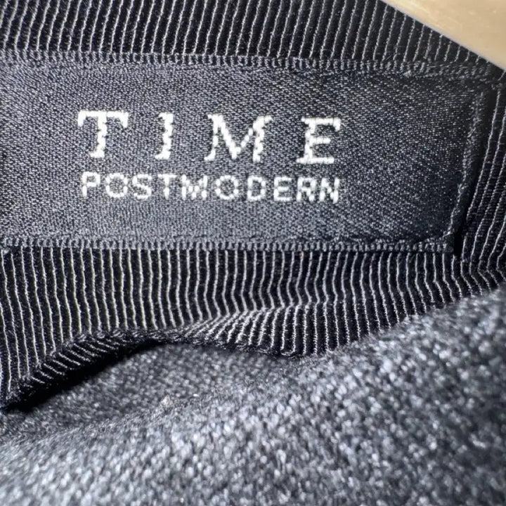 [BUNJANG] Time Black Wool Long Dress / 타임 블랙 모직 원피스 55