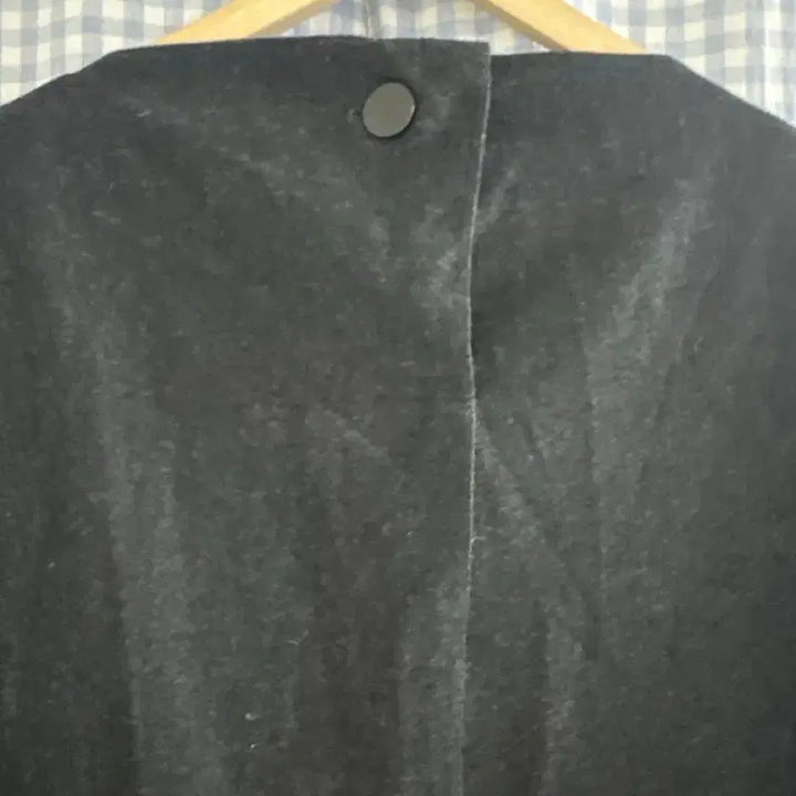 [BUNJANG] Time Black Wool Long Dress / 타임 블랙 모직 원피스 55